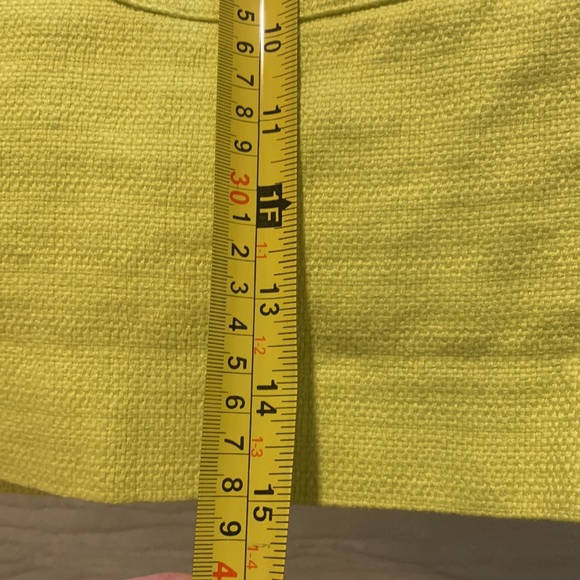 LOFT PETITE MINI SKIRT yellow/greenish - Picture 9 of 9